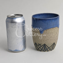 Load image into Gallery viewer, Tumbler - Denim Blue Spike
