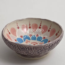 Load image into Gallery viewer, Bowl - Lavender Lace Mandala Snack Bowl
